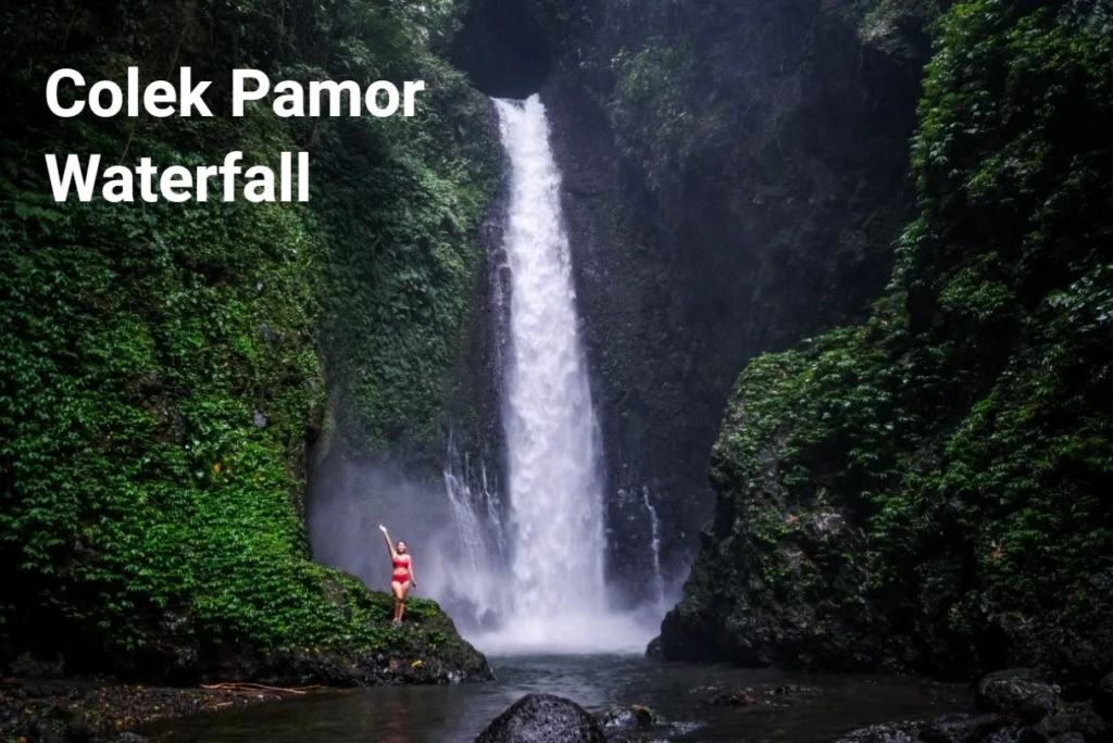 Colek Pamor Waterfall Cascades - Bali, Indonesia Colek Pamor Waterfall Cascades - Bali, Indonesia