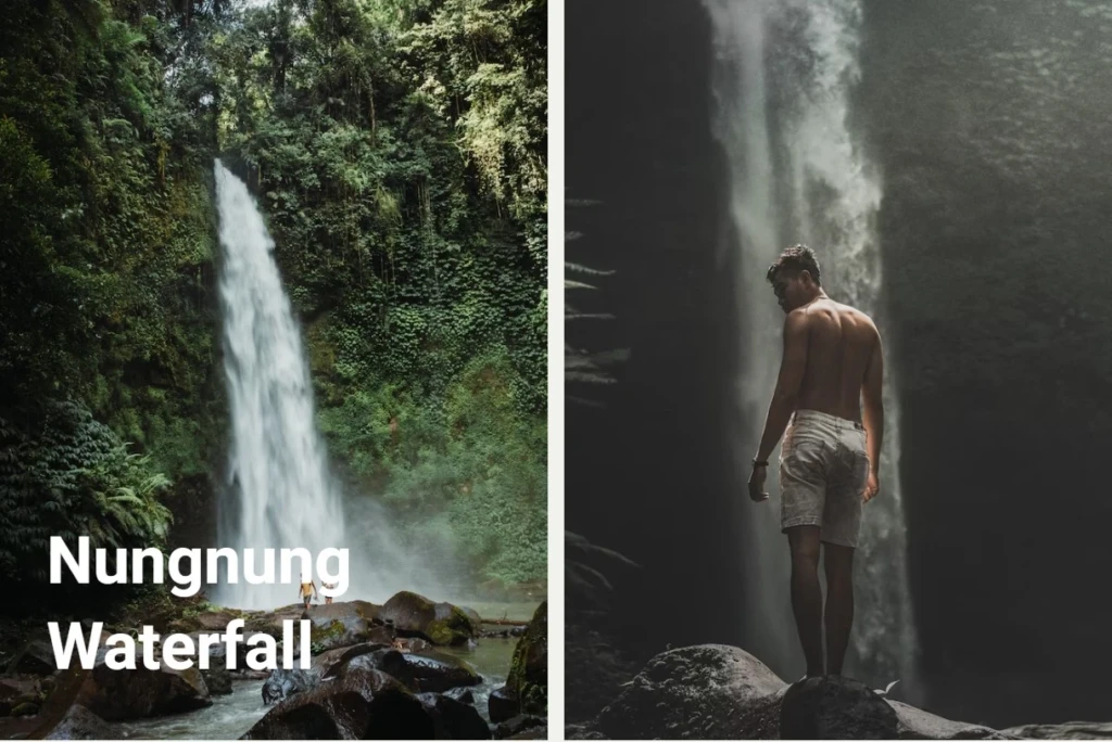 Nungnung Waterfall Cascade - Bali, Indonesia Nungnung Waterfall Cascade - Bali, Indonesia