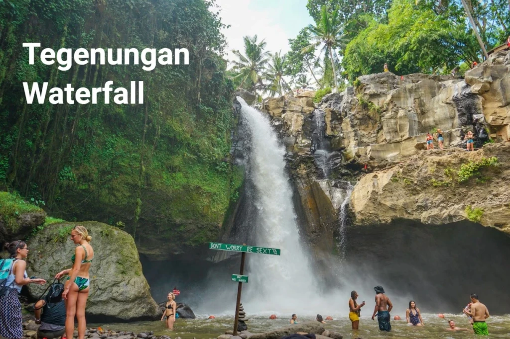 Tegenungan Waterfall Cascade - Bali, Indonesia Tegenungan Waterfall Cascade - Bali, Indonesia